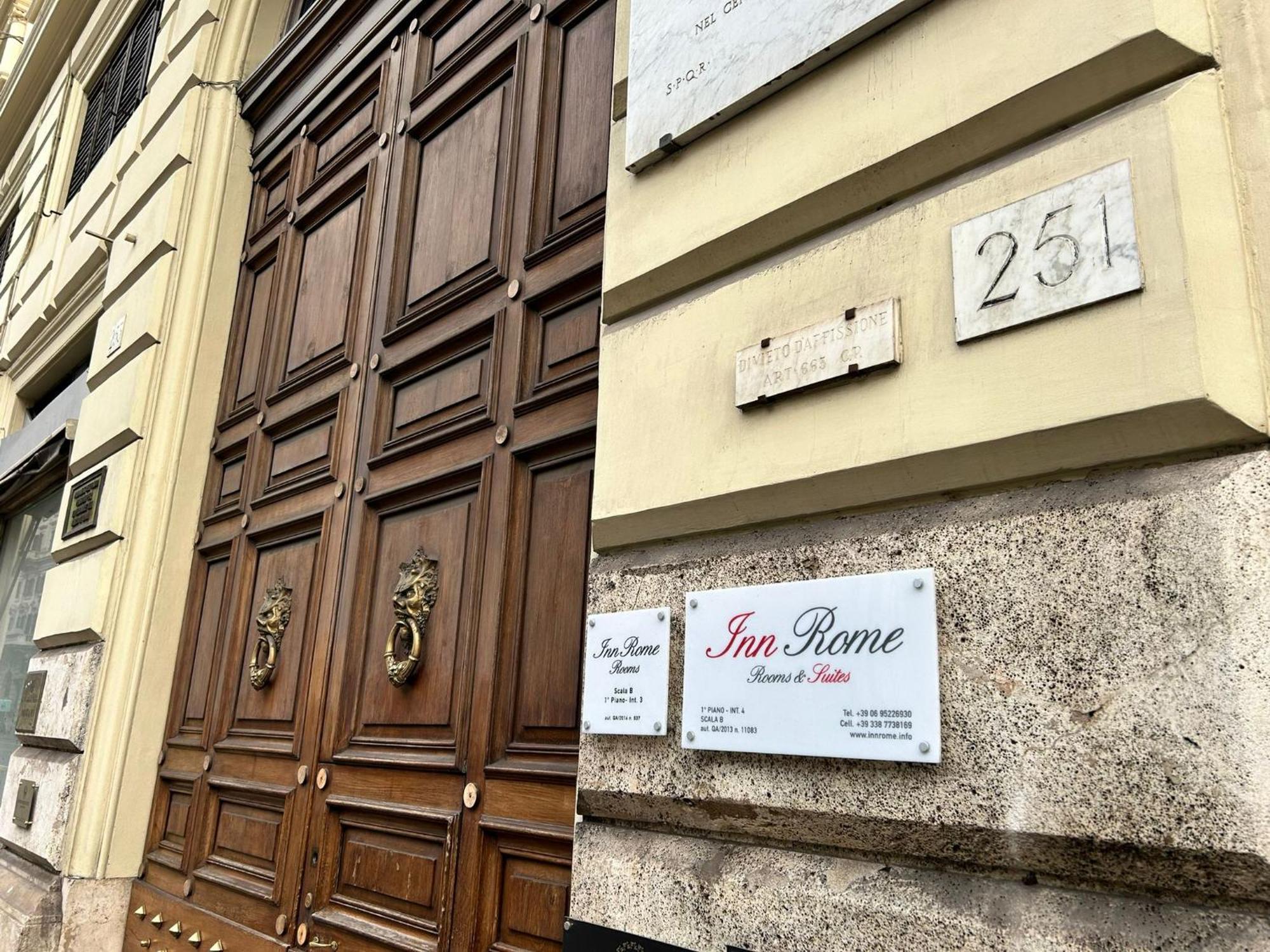 Inn Rome Rooms & Suites Eksteriør billede